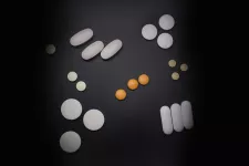 Photo of different pills.