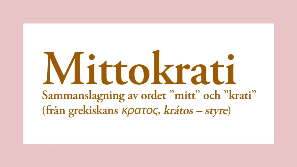 Mittokrati.