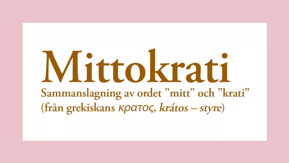 Mittokrati.