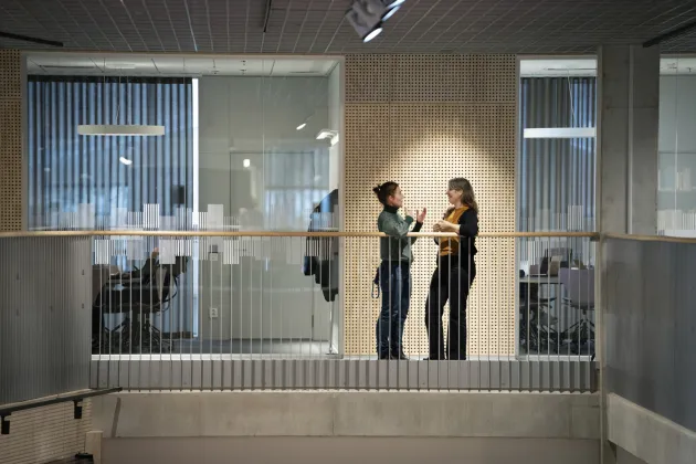 Genrebild administrativ personal