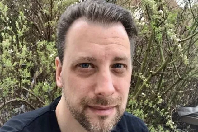 Foto på Steve Dahlskog.
