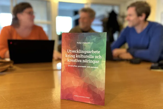 Foto på Katja Lindqvists bok.