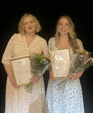 Studenter med diplom